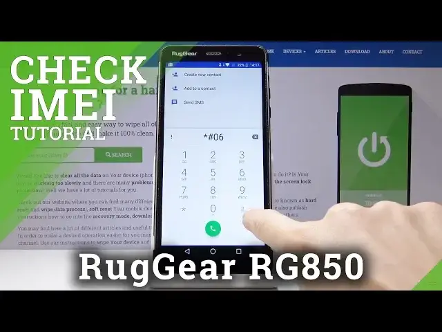 'Video thumbnail for How to Locate IMEI Number in RUGGEAR RG850 – IMEI & Serial Number'