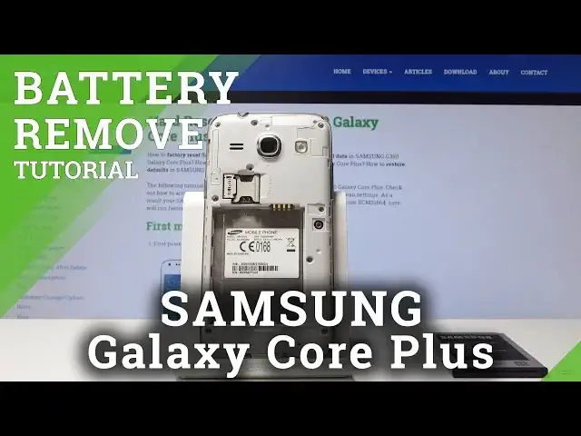 Video thumbnail for How to Remove Battery in SAMSUNG Galaxy Core Plus - Soft Reset