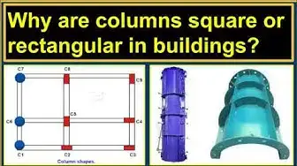 Video thumbnail for Why we do not provide circular columns in building construction?