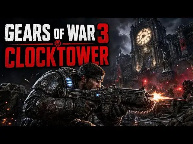 Video thumbnail for GEARS OF WAR 3| WINGMAN CLOCKTOWER!!
