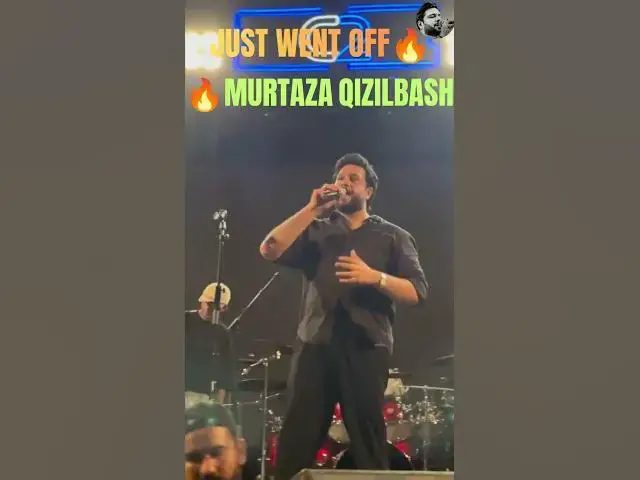 Video thumbnail for Murtaza Qizilbash JUST BROKE Karachi! 😱🔥| #Murtazaqizilbash #KarachiConcert #shorts