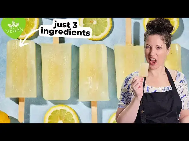'Video thumbnail for Easy Lemonade Popsicles #summerrecipes #popsicle #lemon'