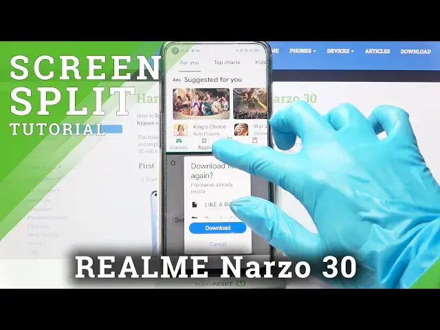 'Video thumbnail for How to Enter Split Screen in REALME Narzo 30 – Divide Screen'