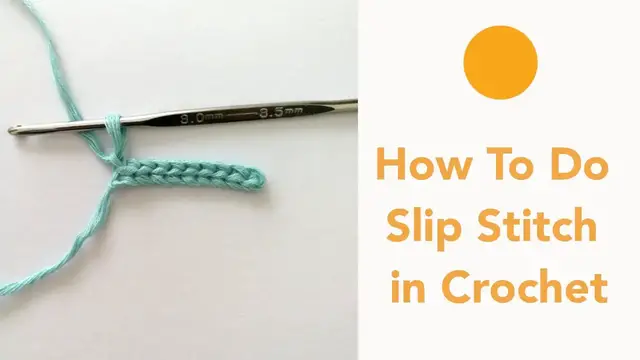 'Video thumbnail for How to do Slip Stitch in Crochet | Basic Crochet Stitches'