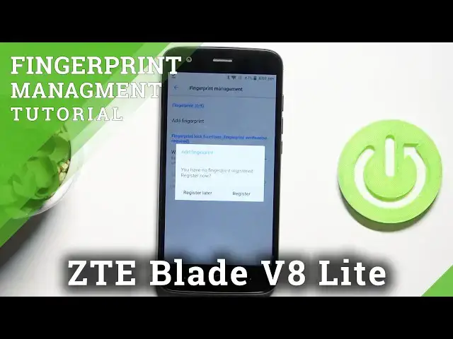 Video thumbnail for How to Add Fingerprint in ZTE Blade V8 Lite – Find Fingerprint Feature