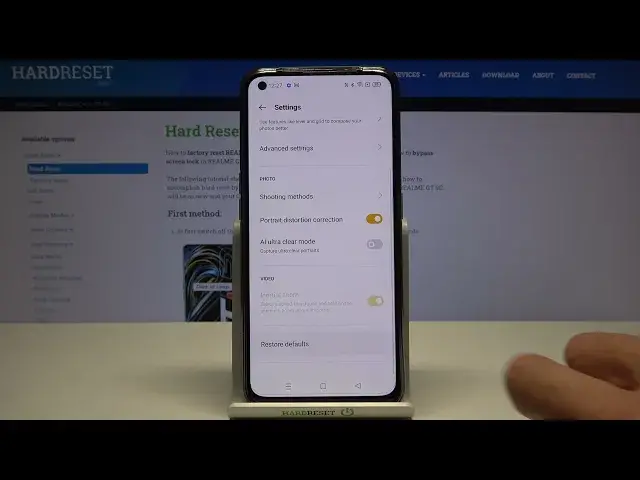 'Video thumbnail for How to Reset Camera Settings on REALME GT 5G – Format Camera'
