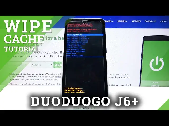 'Video thumbnail for How to Wipe Cache Partition in DUODUOGO J6+ - Format Cache'