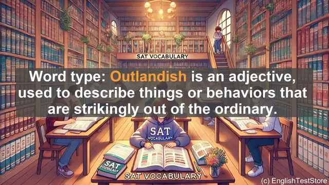Video thumbnail for 5000 Must Know SAT Vocabulary - Outlandish: Exploring the Bizarre and Unconventional