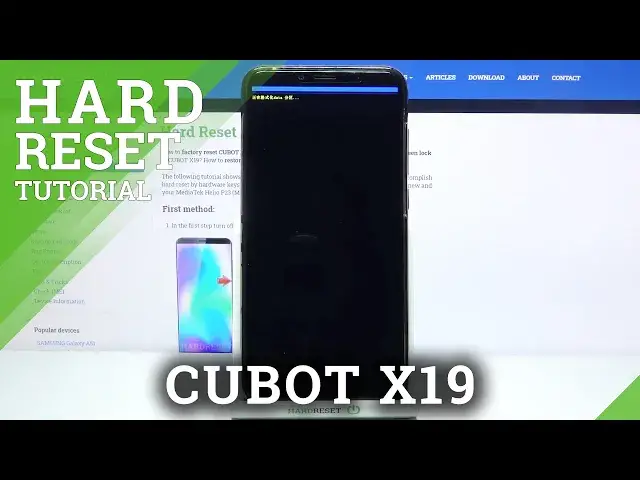 Video thumbnail for How to Hard Reset CUBOT X19 – Perform Hard Reset via Factory Mode
