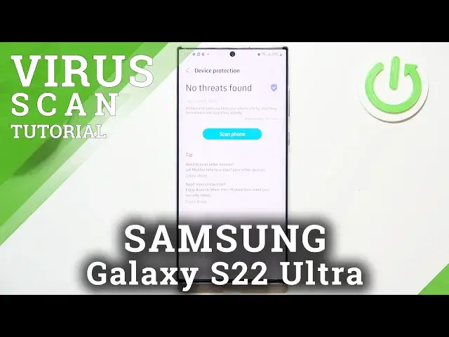 'Video thumbnail for SAMSUNG Galaxy S22 Ultra Virus Scan - Detect Malware'