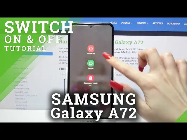'Video thumbnail for How to Power Off SAMSUNG Galaxy A72 – Turn Off SAMSUNG Device'