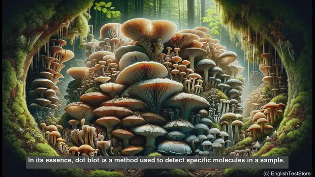 Video thumbnail for Dot blot in biology - meaning, definition and examples