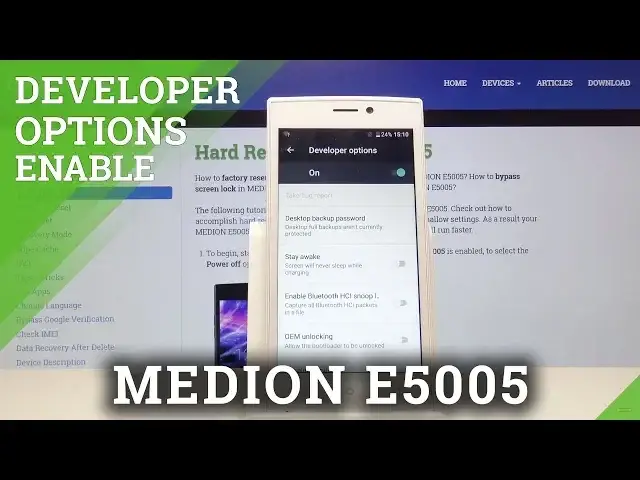 'Video thumbnail for Developer Options in MEDION E5005 – OEM Unlock & USB Debugging'