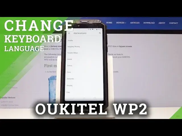 'Video thumbnail for How to Change Keyboard Language in OUKITEL WP2'