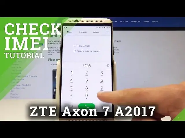 Video thumbnail for How to Locate IMEI in ZTE Axon 7 A2017 - Check Serial Number Tutorial