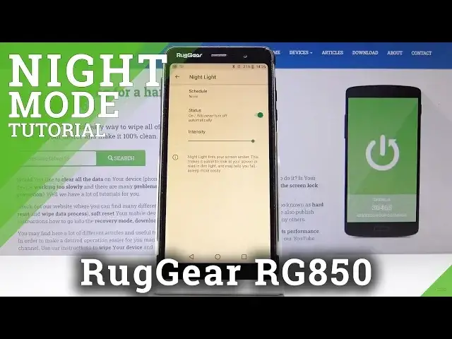 Video thumbnail for How to Activate Night Light in RUGGEAR RG850 – Eye Protection
