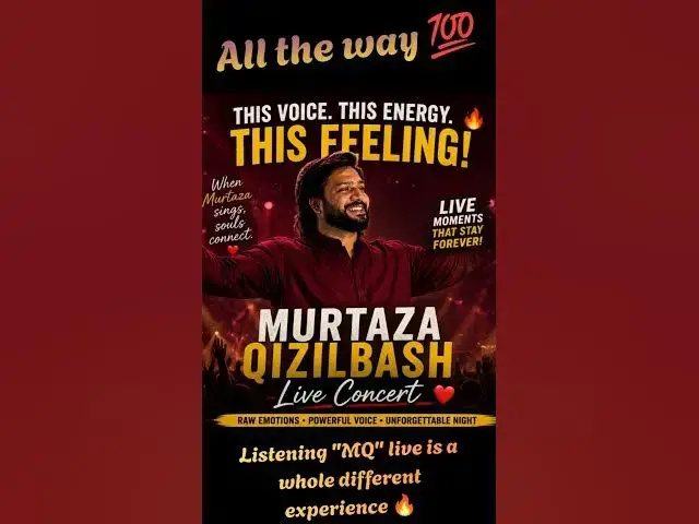 Video thumbnail for Murtaza Qizilbash LIVE Hits Different… ❤️‍🔥🎤 | This Voice Is Something Else! | #shorts