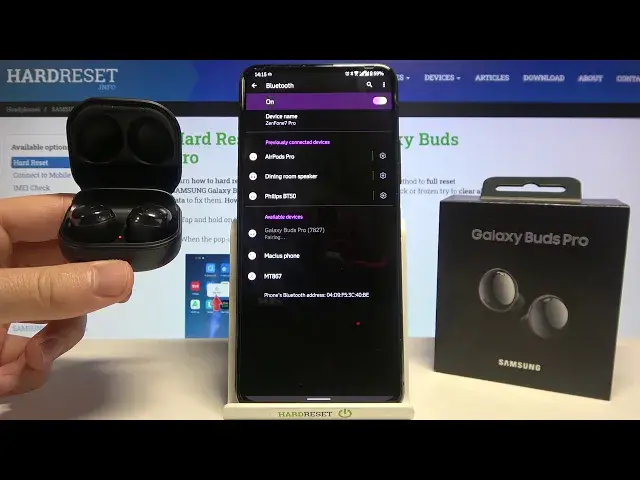 Video thumbnail for Samsung Galaxy Buds Pro - Connect with Android Phone