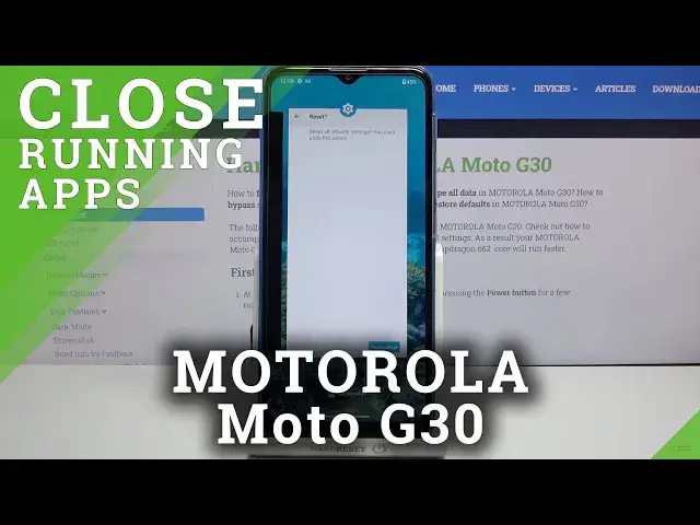 'Video thumbnail for How to Close Background Applications in Motorola Moto G30 - Turn Off Running Apps'