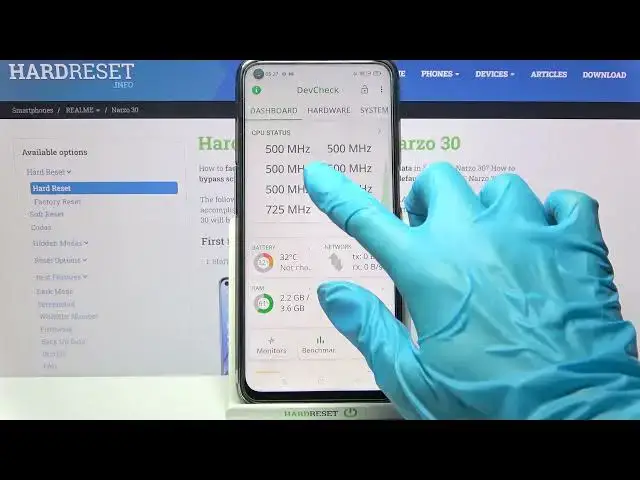 Video thumbnail for How to Check REALME Narzo 30 Specification – DevCheck Hardware and System Info