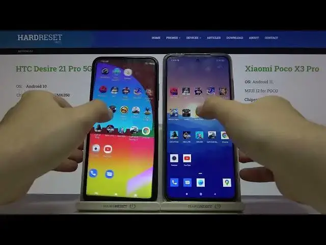 Video thumbnail for HTC Desire 21 Pro 5G vs POCO X3 Pro Speed Test App – Verify App Performance