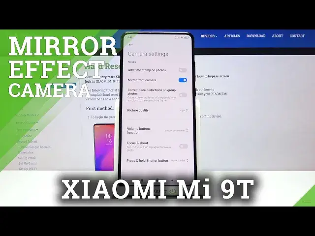 Video thumbnail for Xiaomi Mi 9T - How to Turn On / Off Camera Mirror Effect