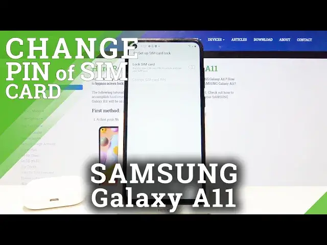 'Video thumbnail for Samsung Galaxy A11 - Remove SIM PIN from SIM Card'
