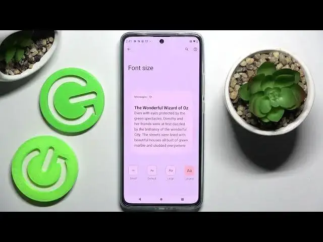 'Video thumbnail for How to Customize Font in MOTOROLA EDGE 30 - Set Up Font Size'
