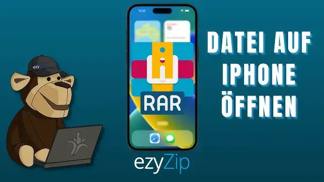 Video thumbnail for So öffnen Sie RAR-Dateien auf dem iPhone (einfache Anleitung)