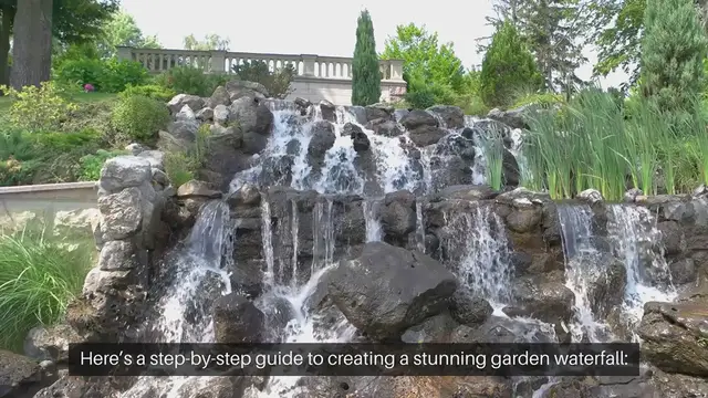 Video thumbnail for How To Design A Garden Waterfall