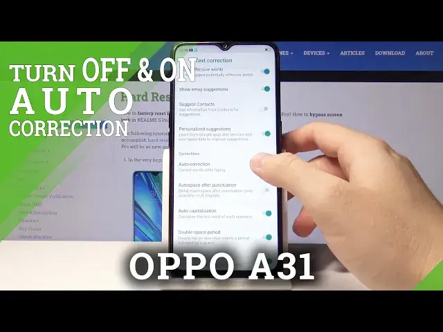 Video thumbnail for How to Enable Text Correction in OPPO A31 2020 – Auto Correction On / Off