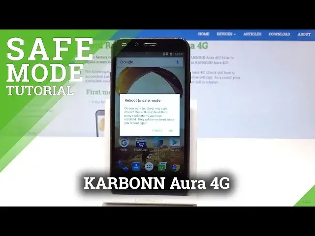 Video thumbnail for How to Boot into Safe Mode in KARBONN Aura 4G - Enter / Exit Safe Mode