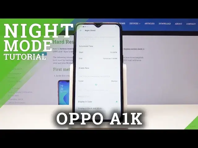 Video thumbnail for How to Activate Night Mode in OPPO A1K – Eye Protection