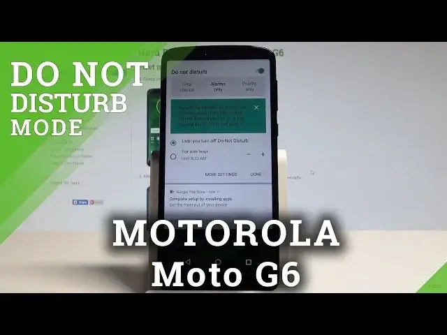 Video thumbnail for How to Enable Do Not Disturb on MOTOROLA Moto G6 - DND Settings  |HardReset.Info