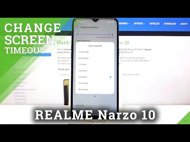 Video thumbnail for Change Screen Timeout and Manage Display Settings - REALME Narzo 10