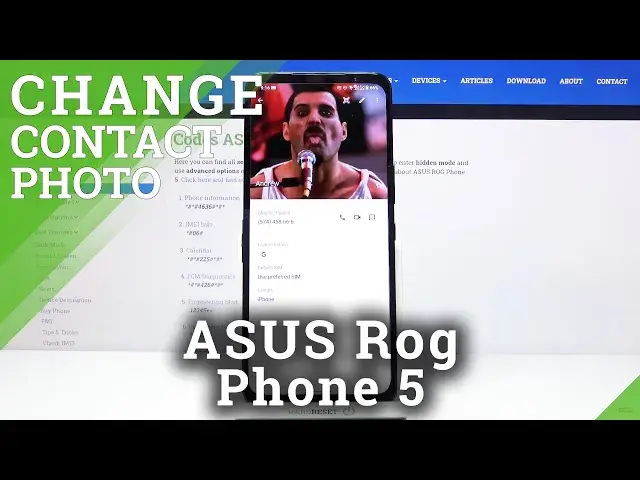 Video thumbnail for How to Add Photo to Contact on ASUS ROG Phone 5 – Profile Picture