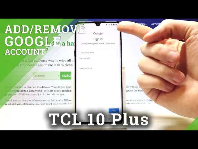 Video thumbnail for How to Add & Remove Google Account on TCL 10 Plus – Create Google Account Profile