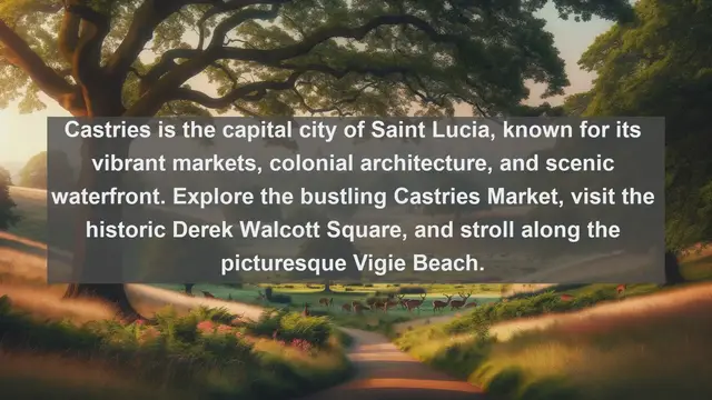 Video thumbnail for Exploring Saint Lucia's Beauty: Top 10 Most Beautiful Cities to Visit