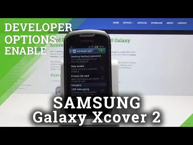 Video thumbnail for How to Enable Developer Options in Samsung Galaxy Xcover 2 - Advanced Features