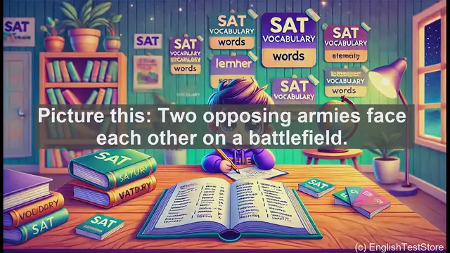 Video thumbnail for 5000 Must Know SAT Vocabulary - SAT Vocabulary: Understanding 'Parley' - A Key Word for Success