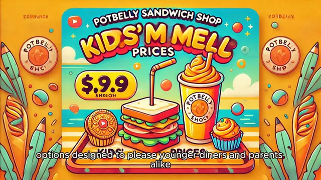 Video thumbnail for Potbelly Sandwich Shop Kids’ Meal Prices