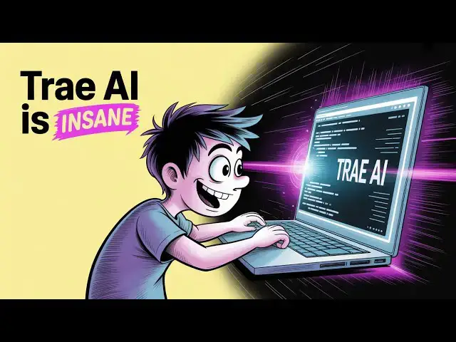 Video thumbnail for Trae AI is INSANE — Free Coding AI IDE That Codes UNLIMITED Apps & Destroys Claude, Gemini & Cursor