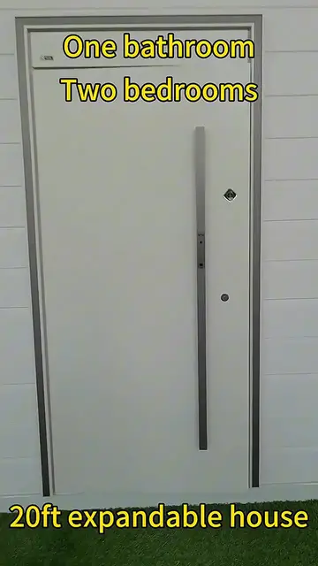 'Video thumbnail for 20ft expandable container house'