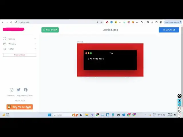 Video thumbnail for Node.js Express Project to Export Screenshot of Source Code and Download it as Image in Browser