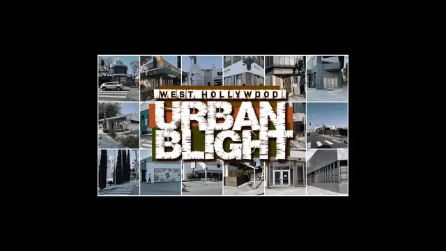 Video thumbnail for West Hollywood Urban Blight