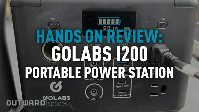 'Video thumbnail for Review: GOLABS i200 Portable Power Station'