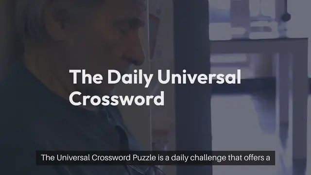 Video thumbnail for ​Universal​ Crossword Answers Today September 25, 2024 Updated