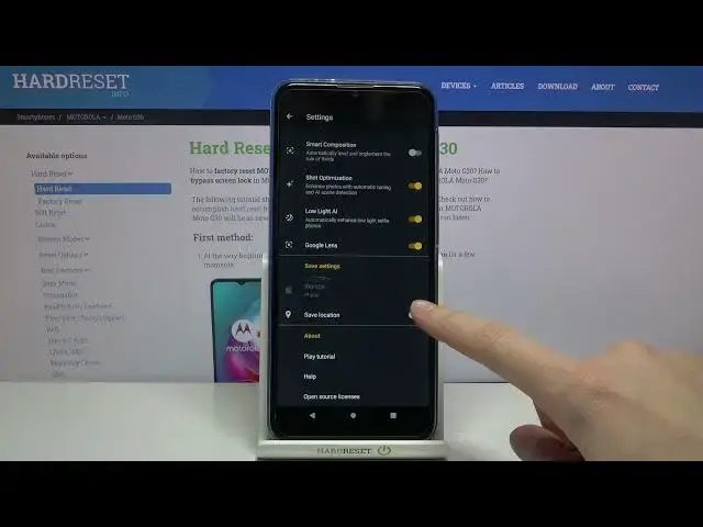 Video thumbnail for How to Manage Location Tags in Motorola Moto G30 – Switch On Geolocation Function in Camera