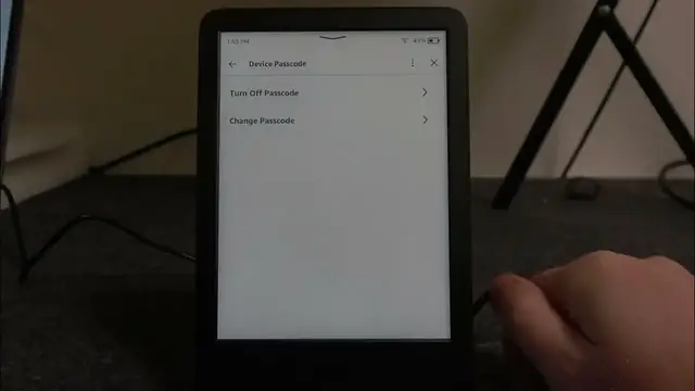 Video thumbnail for How to Set Up Keyboard Passcode on AMAZON Kindle Touch 11 | Enhanced Device Security