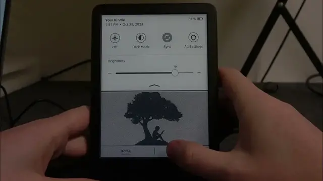 Video thumbnail for How to Enable & Disable Dark Mode on AMAZON Kindle Touch 11 | Personalize Your Reading Experience